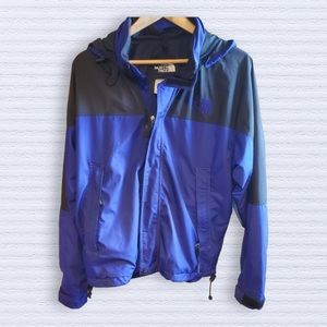 Men's S The North Face Jacket - Blue, Black, Fall/Spring, Lightweight, Hood